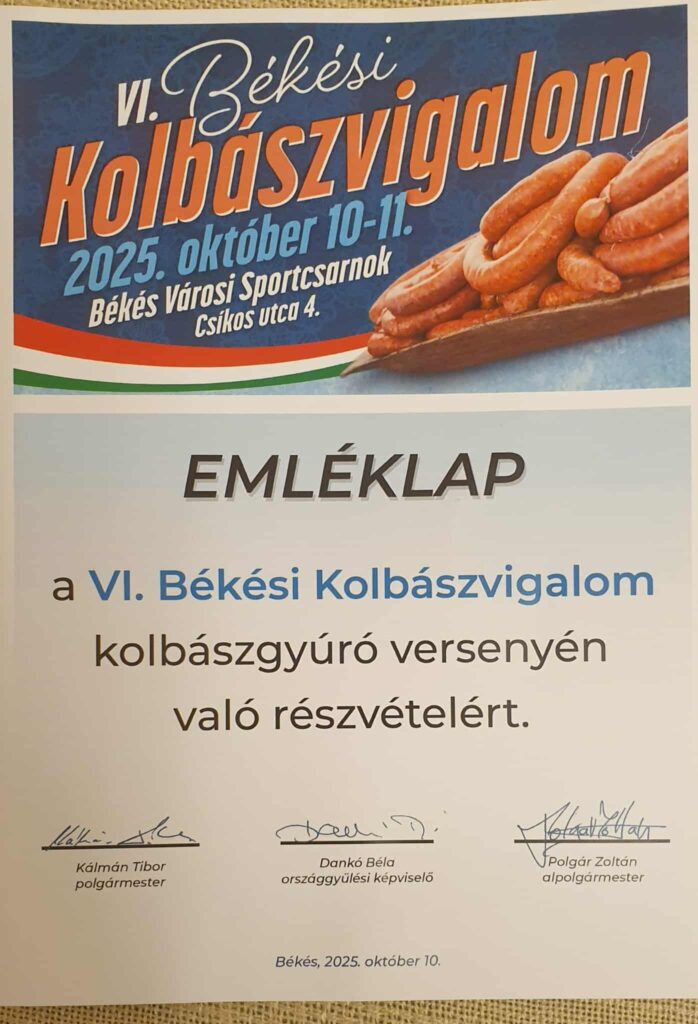 Kolbászvigalom - hagyományőrzés, kóstolás 2 Kolbászvigalom - hagyományőrzés, kóstolás 2