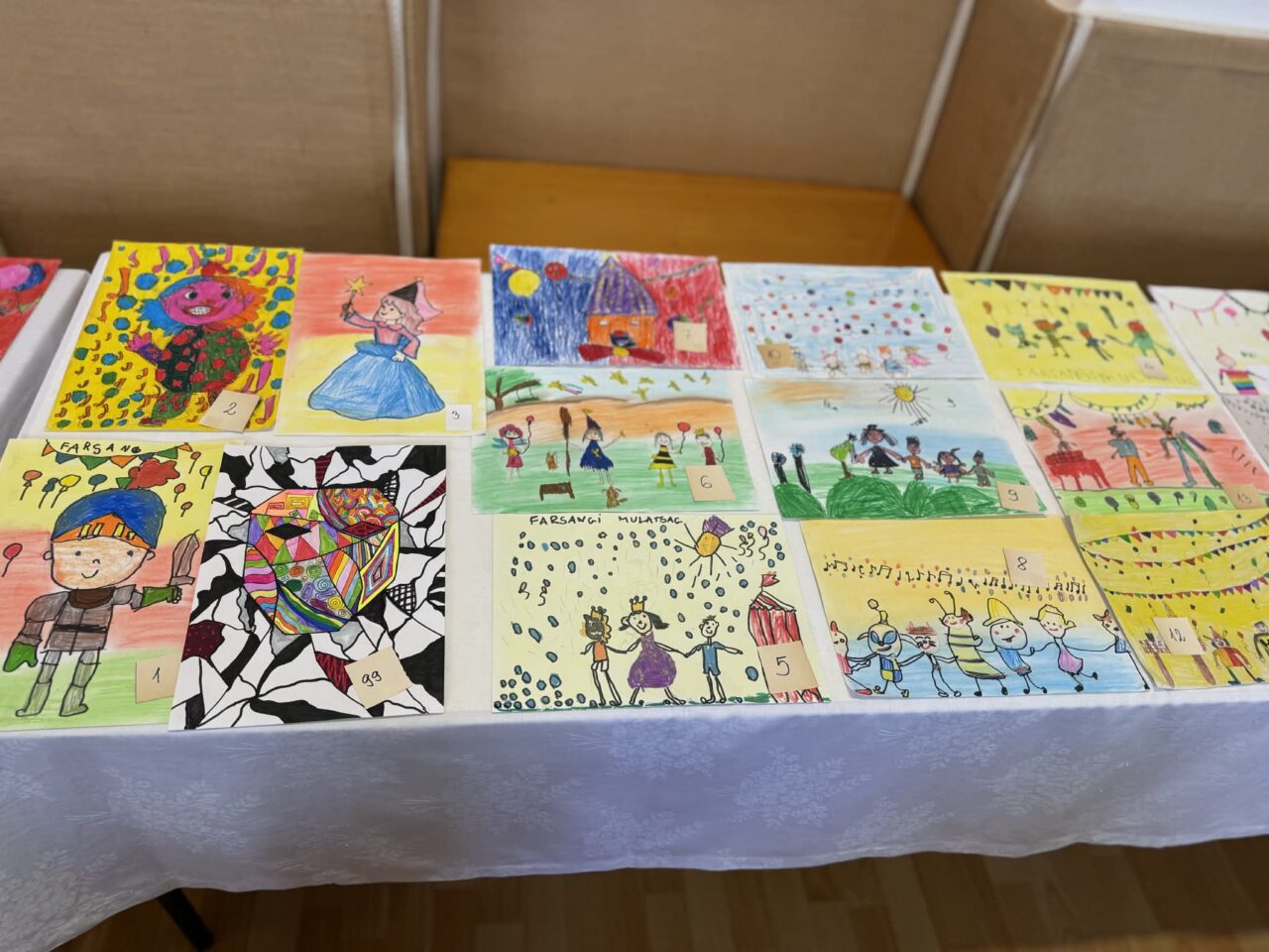 "Fasching" - rajzpályázat 2