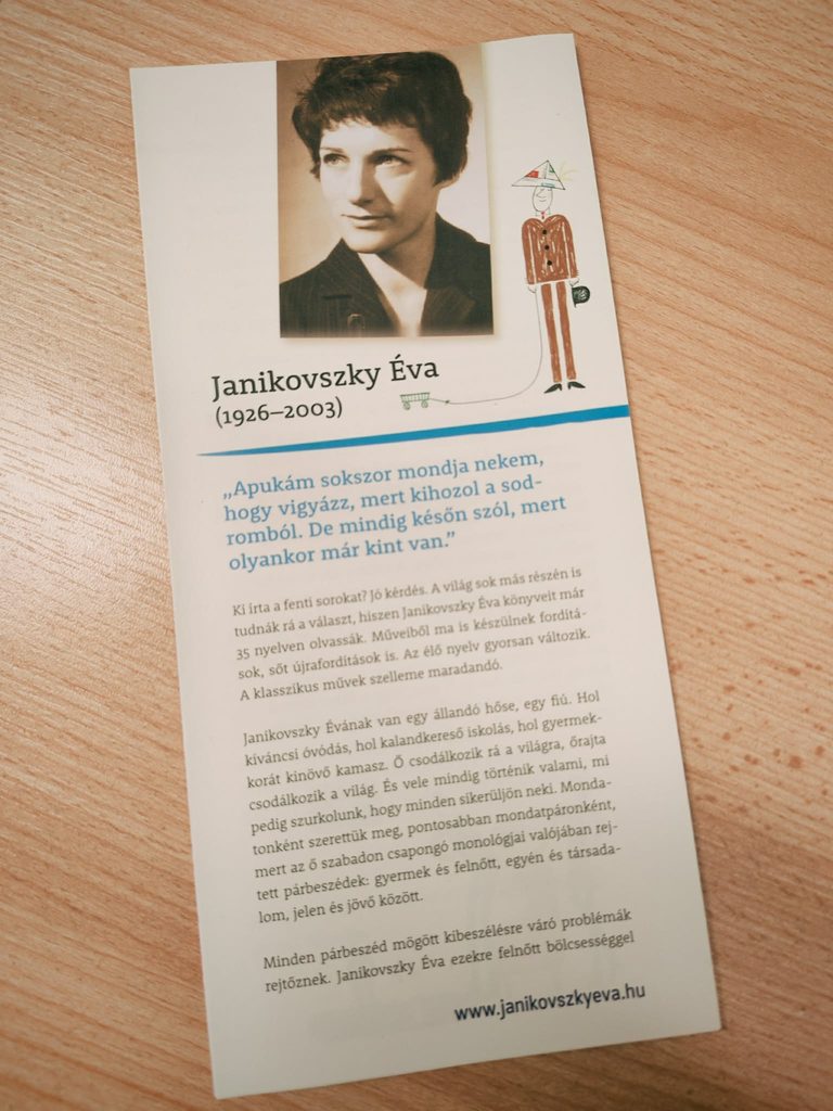 Janikovszky Éva emlékkiállításon járt a 6.a osztály 11 Janikovszky Éva emlékkiállításon járt a 6.a osztály 11